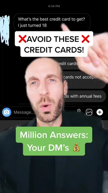 ❌AVOID THESE CREDIT CARDS! 💳 (if you’re a beginner) #creditcard #millionaire #e