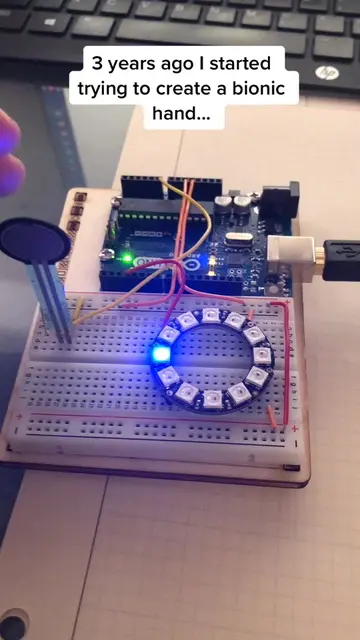 Part 1 of my journey creating bionic hands. Any love for TechTok here? #fyp #bio