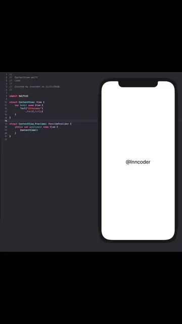 #inncoder #swiftui #swiftlanguage #coding #programming #dev #ui #ux #uiux #appde