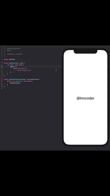 Boo! #swiftui #coding #programming #ui #ux #inncoder #swiftlanguage #dev #uiux #