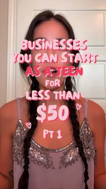 small business or ‘side hustle’ ideas for teens✨💕#fyp #foryou #foryoupage #MyRe