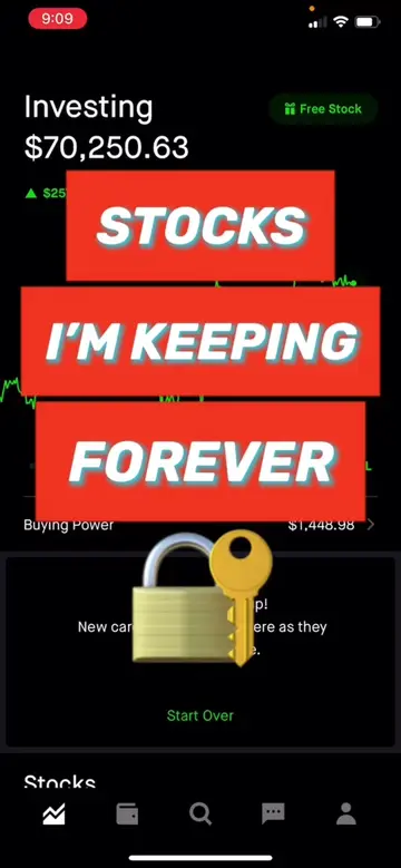 5 STOCKS I will NEVER SELL #investing #stockmarket #PersonalFinance #dividends #