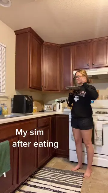 They always go to the furthest sink #MACscaraface #DADMOVES #sims #foryou