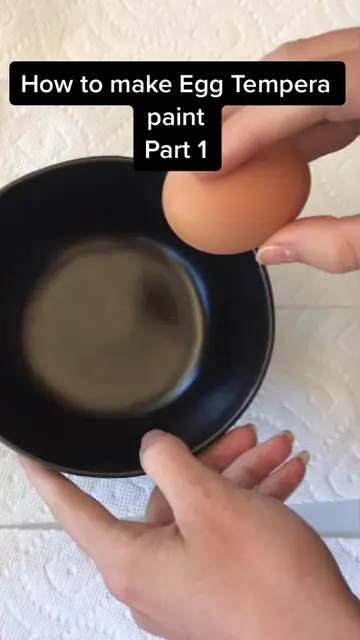 How to make egg paint part1#eggtempera#howtoartist#arttutorial#fineart#howtopain