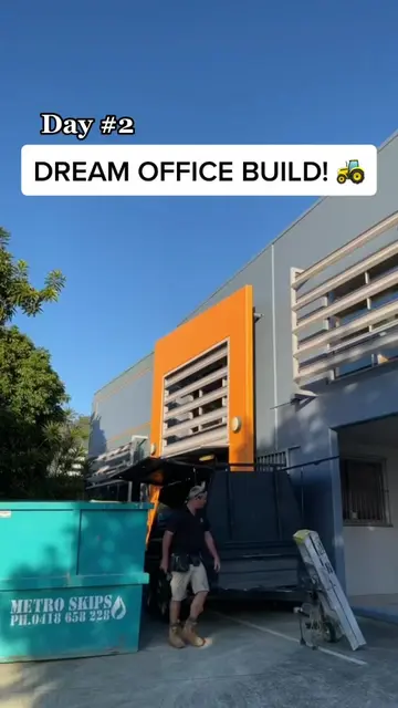 Demolition Day! 🚜 #newoffice #business #businesstiktok #SmallBusiness #smallbus