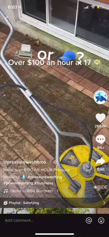 @pressurewashbros inspired us to give this one a shot. #sidehustle #faxorcap