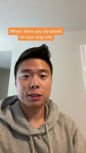 What I think you do based on your eng role #softwareengineer #productmanager #te