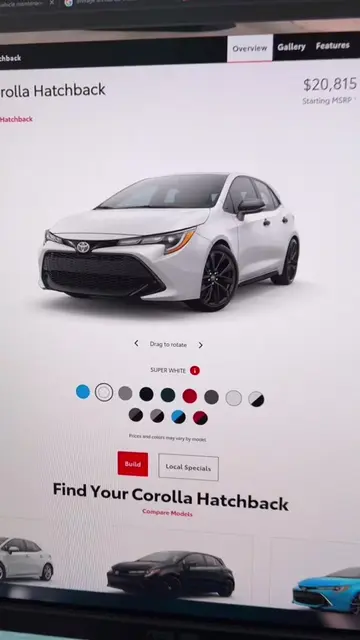 How much do you have to make to afford a Toyota Corolla Hatchback? #financetok #