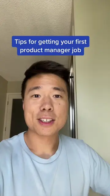 Tips for getting your first product manager job! #productmanager #techcareer #so