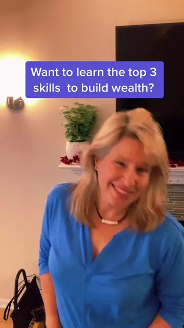 Want to learn the skills needed to build wealth? #moneytok #financetips #investi