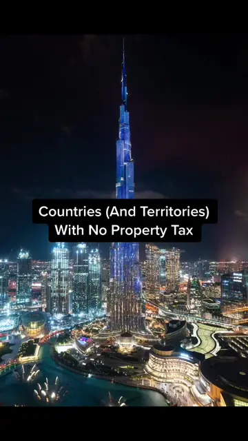 Countries and territories with no property tax #propertytax #taxhavens #realesta