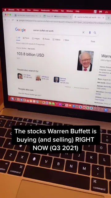 Warren Buffett’s investment activity #warrenbuffett #invest #investing #investor