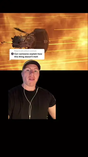 Reply to @seth.ambos  how does the parker solar probe not melt?!?! 🥵😎