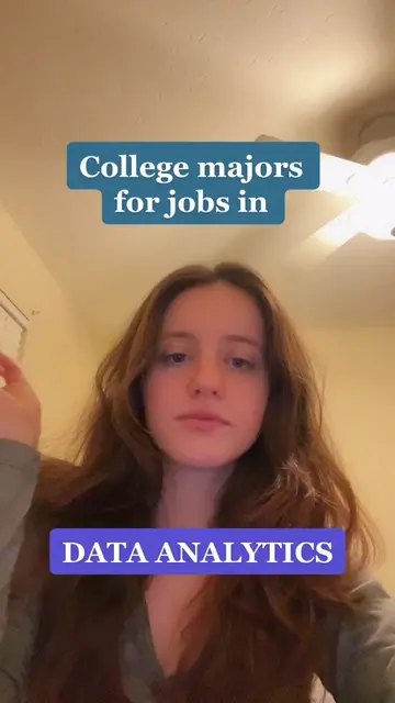 The best college majors for #dataanalyst jobs 😊  #collegemajors #careeradvice #