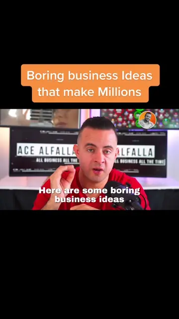 Boring business Ideas that make Millions #bizideas #millionairemindset #milliona