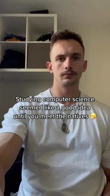 No hate intended but y’all a special breed #computerscience #compsci #computers 