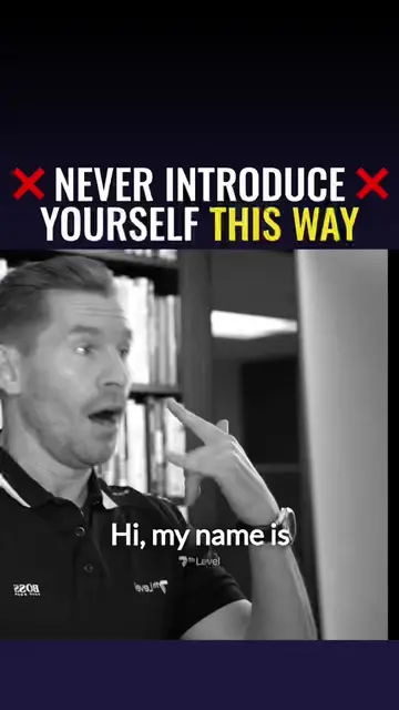 Have you ever introduced yourself like this? 😜 #firstimpressions #salestips #sa