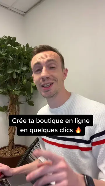 Crée ta boutique en quelques clics 🔥 #siteweb #siteinternet #astuceweb #marketi