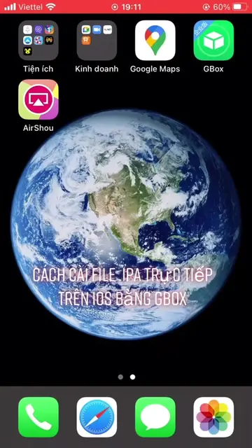 Cách cài file .ipa trực tiếp trên ios bằng gbox#xuhuongtiktok