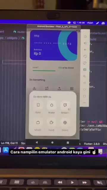 Kalian team emulator atau real device nih? 🤔 #coding #programmer  #appdeveloper