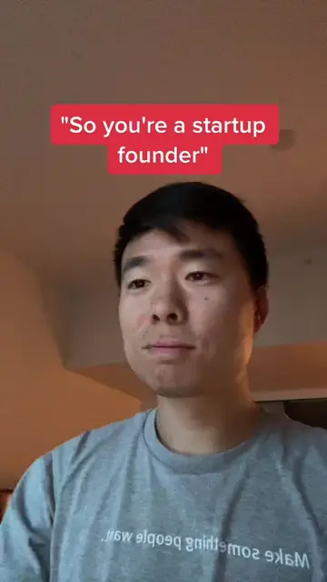 So you're a startup founder #startups #venturecapital #techstartup