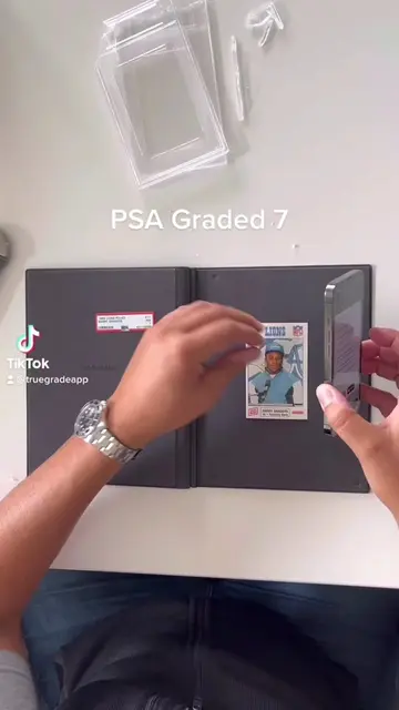 ##truegradeapp #sportscards #gradingcards #cardcollector #cardgrading #PSA