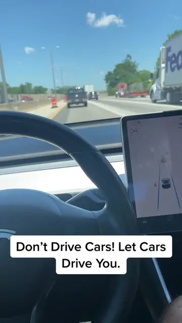 The New Generation Of Kids Will Not Knoe How To Drive😭 Thank Tesla For That lol