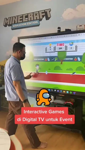 Salah satu cara nak tarik pengunjung ke event/booth adalah dengan ada games maca