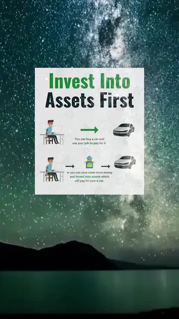 Use assets to get liabilities 👍 #wealthassistant #entrepreneuradvice #moneyadvi