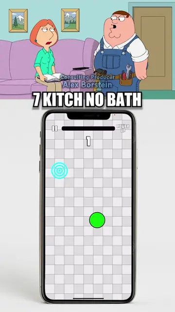 7 Kitch No Bath #familyguy #chaseball #arcade #game #ios #app #appstore #viral_a