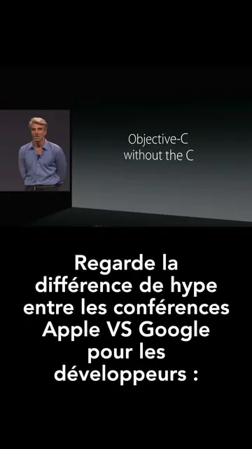 La hype à la #WWDC vs Google I/O (conférences #Apple et #Google pour les dévelop