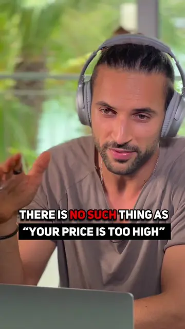 Negotiation sales hack. Try this when a client says the price is too high #sales