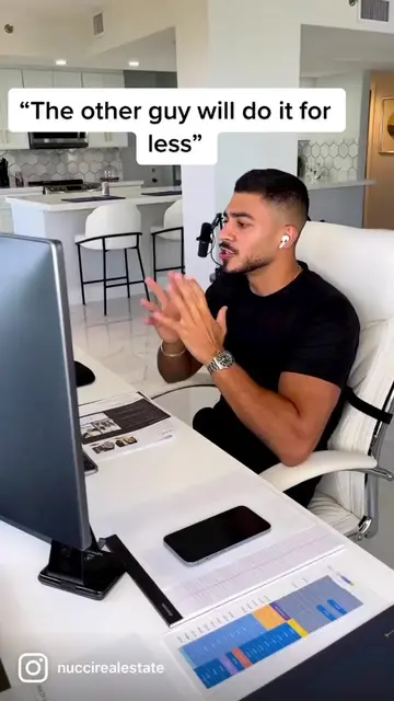 “The other agent will do it for 2%” cutting his or her commission before they ev