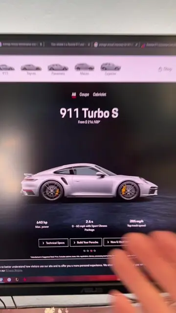 How much do you have to make to afford a Porsche 911 Turbo S? #porsche911 #porsc