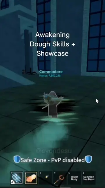 Awakening Dough Skill Showcase 🍩 #bloxfruits17.3 #eyondesu #roblox #bloxfruits 