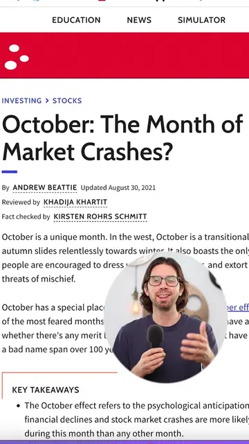 October is terrible for #investing not this year satan. Here are my top 3 #stock