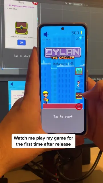 I didn’t make this game alone though, a lot of credit goes to @drmolecules1 #ind