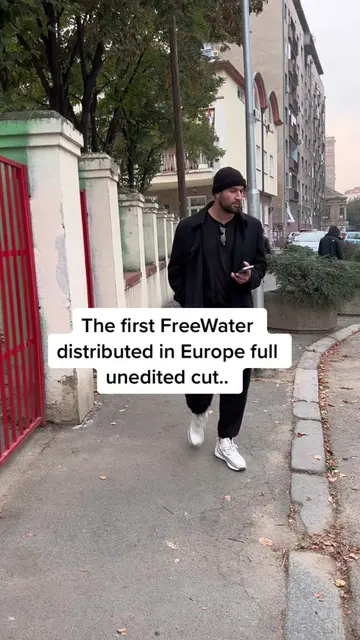 Crazy European guy gets a freewater (unedited cut) #freewater #free #water #fy #