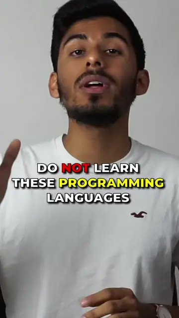 What Languages Should You AVOID When Starting to Code 👨‍💻 #code#coding#program