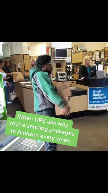 UPS workers are tired of seeing me 🤦🏾‍♂️😂 #amazon #amazonseller #foryou #fyp 