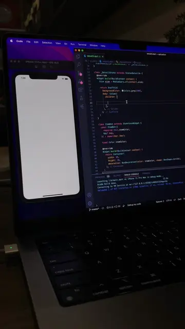 Speed code UI detail product style 3 using Flutter 📱#fyp #xuhuong #laptrinhvien