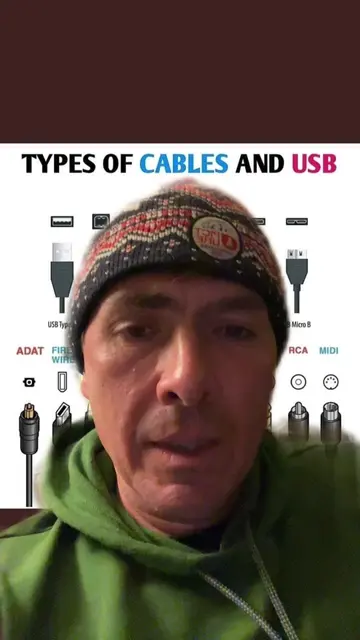 types of cables and usb #usb #usb2 #usb3 #firewire #usbtype #usbtypec #cablemana