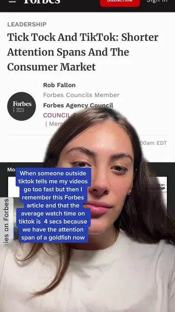 #contentcreation #attentionspanofagoldfish 
