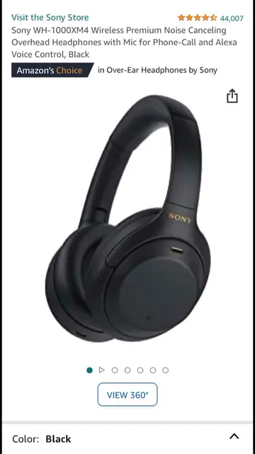 The Sony XM4’s headphones are seriously some amazing noise cancelling headphones
