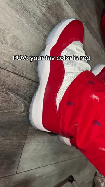 half my shoe collection is red 😂 #red #foryou #viral #trending #funny #sneakerh