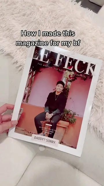 It’s perfect for an anniversary gift or low budget birthday present. See the mag