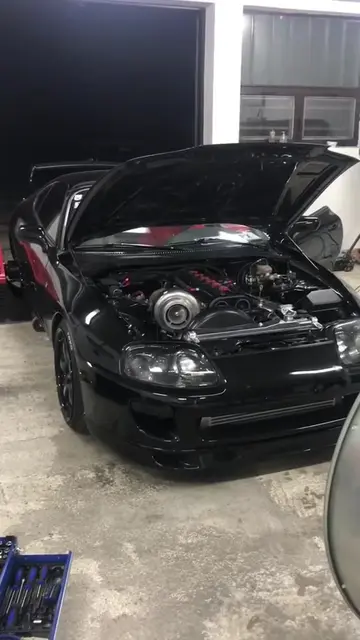 Guess the HP! #boosted #turbo #supra #jdm #toyotasupra #boost 