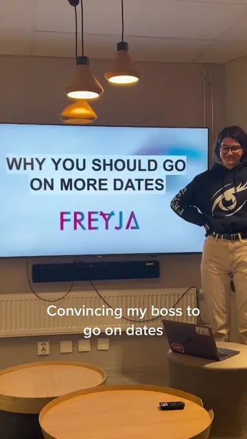 Does going on more dates make a better boss?🤔 #freyjaxo #dating #startup #offic