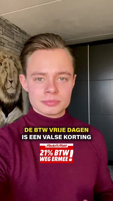 Waarom je NIET ECHT 21% korting krijgt tijdens de BTW Vrije Dagen van de Mediama
