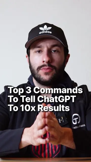 🚨Top 3 Commands To Tell ChatGPT To 10x Your Results📈 #ai #chatgpt #artificiali